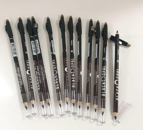 Black & Brown Eye Pencil Set O6 Pcs Nourishing 2 In 1