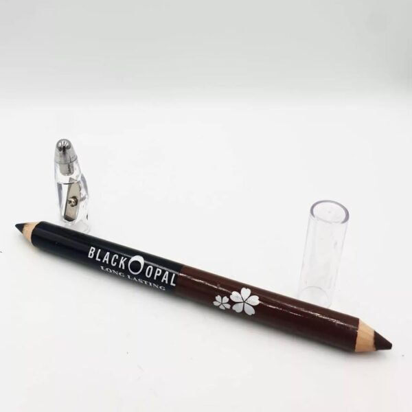 Black & Brown Eye Pencil Set O6 Pcs Nourishing 2 In 1 - Image 2