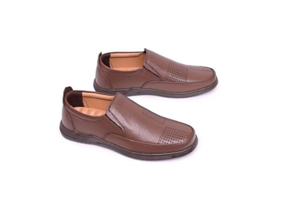 Men's Cow Leather Casual Shoes - Image 4