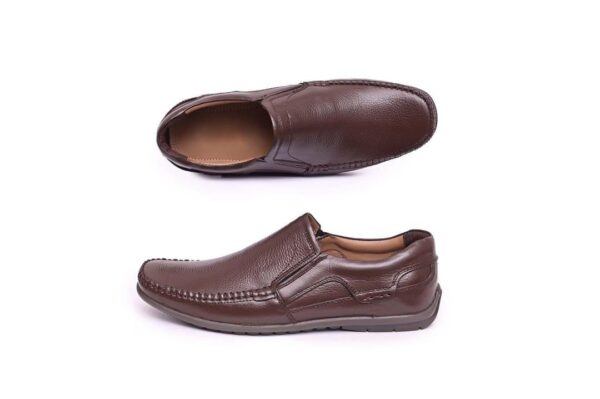 Men's Cow Leather Casual Shoes - Image 4