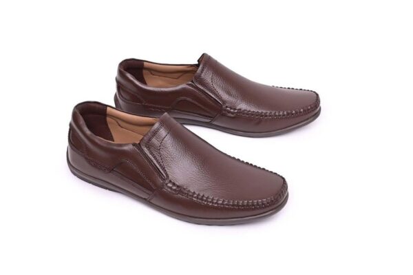 Men's Cow Leather Casual Shoes - Image 3